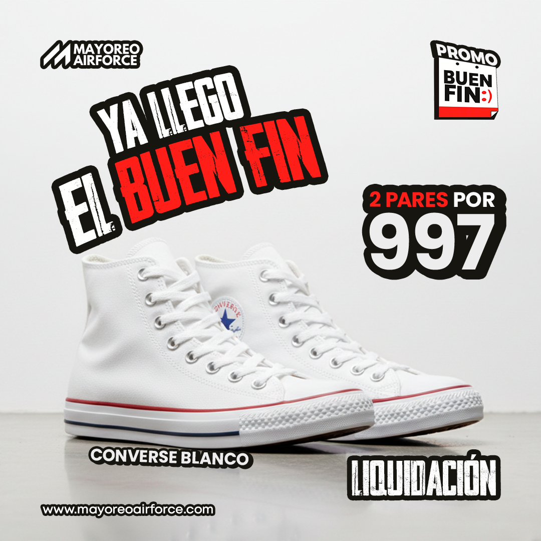 CONVERSE MID BLANCO