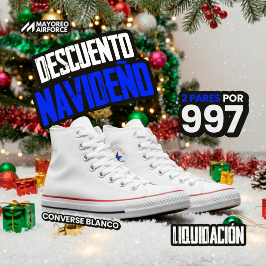 CONVERSE MID BLANCO